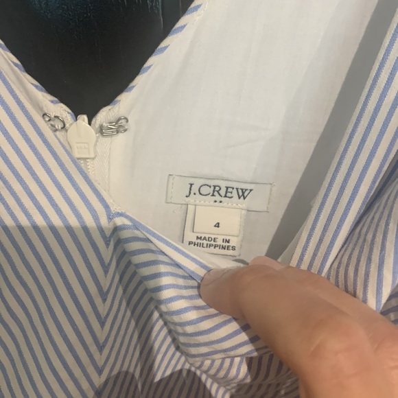 J Crew Seersucker Sheath Dress - Picture 4 of 4